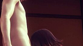 Uncensored 3D hentai with Kaya and Mia in a wild anime threesome.