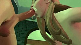 She Keeps Sucking with Intense Gooey Face Fuck Action