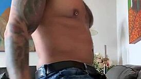 My BBC Horny and Dominates You, Pornstar Gay Latino Big Muscle Man Viktor Rom