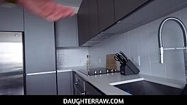 Cute Clara Trinity Trades Sex for Cash with Stepdad!