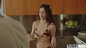 dude, tushy hime's got anal plans for her bestie's step bro!