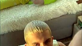 I watched twinks bang stepdad’s huge dick raw