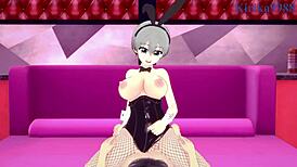 Hana uzaki and yanagi uzaki in bunny girl intense creampie hentai sex