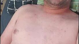 hot guy drenched in cum after intense session 😈