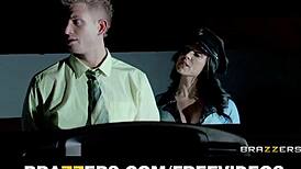 thick big tit cop deepthroats and rides like a champ