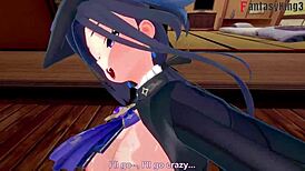 clorinde moans during sex in genshin impact