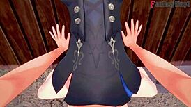 clorinde moans during sex in genshin impact