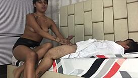 Horny Doctor Sucks Patient’s Cock During Recovery In Wild Hospital Scene