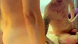 I watched twinks bang stepdad’s huge dick raw