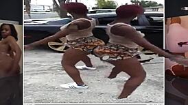 Hidden Candid Video Of Big Booty Girls Clapping And Grabbing Asses