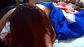 hey, i came on her tits during that rainy day blowjob 😏