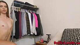 Stepsister Gobbles Big Black Cock in POV Blowjob to Cum in Mouth