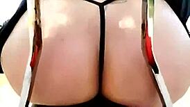 Mini-skirt fail! Motorcycle ride exposes thong in shocking hidden cam footage!