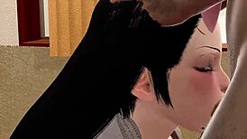 Hentai with nezuko 3d animation