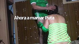 We're supporting the national team while sucking cock.