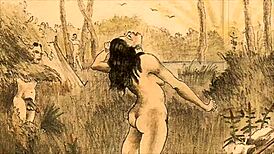 Exploring Vintage Erotic Drawings with Unique Charm