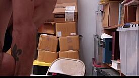 Petite Latina Shoplifter Avoids Police with Guard Encounter