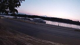 Teen Fuck Doll Bent Over for Intense POV Doggystyle Cum in Public