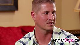 Couples Engage in Oral Sex and Group Fucking in the Red Room Orgy