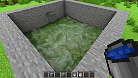 Realistic Minecraft cum and lava ASMR with gay and straight porn in 3D
