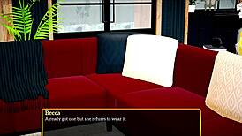 my new family plays a fun game with amateurs in homemade setting