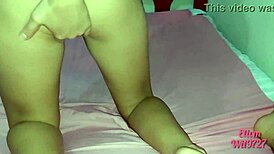 My stepbrother pounds me hard right after my shower