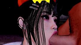 Little Whore Sucks Big Cock With Passion In 3D Hentai