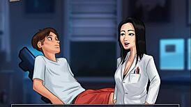 I Explore Summertime Saga Episode One Hundred Ten with the Brunette Teacher