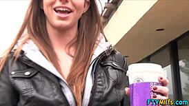 Watch this busty milf toy her pussy in POV