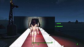 Fallout 4 Cyberpunk Fashion Showcase