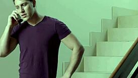 in the heat of the moment, gay hot studs engage in bareback fucking with blowjobs.