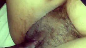 Playing With Her Wet Pussy Until Orgasm, Close-Up On Big Black Cock.