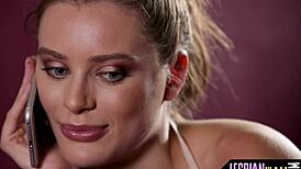 Queening Big-Tits Girlfriend Devours Her Tight Wet Cunt Hard