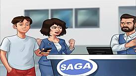 i'm loving this summer time saga uncensored part 7 with all those busty girls and their huge tits in the anime style.