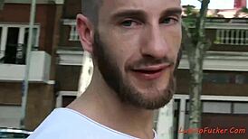 Straight Guy Sucks Cock for Cash in Hardcore Gay Action!