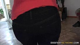 Chatting with Lisa Tiffian before her gangbang!