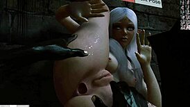 Listen, this petite elf's tight pussy takes huge BBC hard!