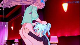 Cagliostro And Chris Yukine Engage In Intense Futanari Sex With Maria Cadenzavna Eve