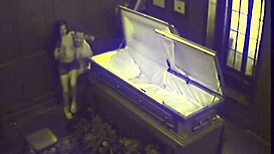 Couple caught fucking hardcore on hidden cam.
