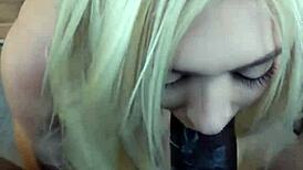 Petite Teen Feels Intense Pleasure in Interracial Creampie Fuck