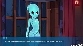 alien girl sex in camppinewood, uncensored hentai action e1 26