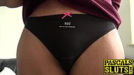 Nasty brunette jenna joy needs hard deep fingering!