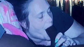 Man, I ain’t believin’ how this monster gumjob scored a huge cumshot!