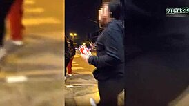 estaba esperando novio pero desconocido me convence para video