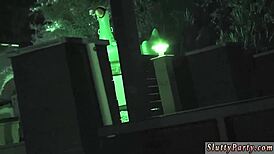 Halloween hd blowjob hide and go freak in dorm party