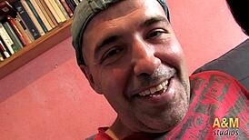 Montse Swinger and Larby in Hot Group Action in Madrid