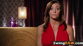 Couples Organize Swinger Orgy In Reality Show With Oral And Group Sex!