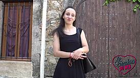 Amandine follows naughty Marie’s lead in a wild outdoor French group encounter with steamy action.