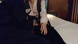 i love my ol assistant riding me hard and moaning in cosplay