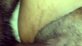 Playing With Her Wet Pussy Until Orgasm, Close-Up On Big Black Cock.